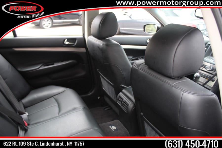 Used Infiniti G37 Sedan 4dr x AWD 2012 | Power Motor Group. Lindenhurst, New York Used Infiniti G37 Sedan 4dr x AWD 2012 | Power Motor Group. Lindenhurst, New York