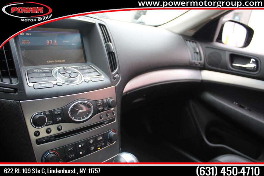 Used Infiniti G37 Sedan 4dr x AWD 2012 | Power Motor Group. Lindenhurst, New York Used Infiniti G37 Sedan 4dr x AWD 2012 | Power Motor Group. Lindenhurst, New York