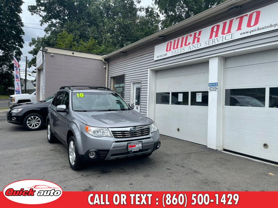 Used Subaru Forester 4dr Auto 2.5X Limited 2010 | Quick Auto LLC. Bristol, Connecticut Used Subaru Forester 4dr Auto 2.5X Limited 2010 | Quick Auto LLC. Bristol, Connecticut