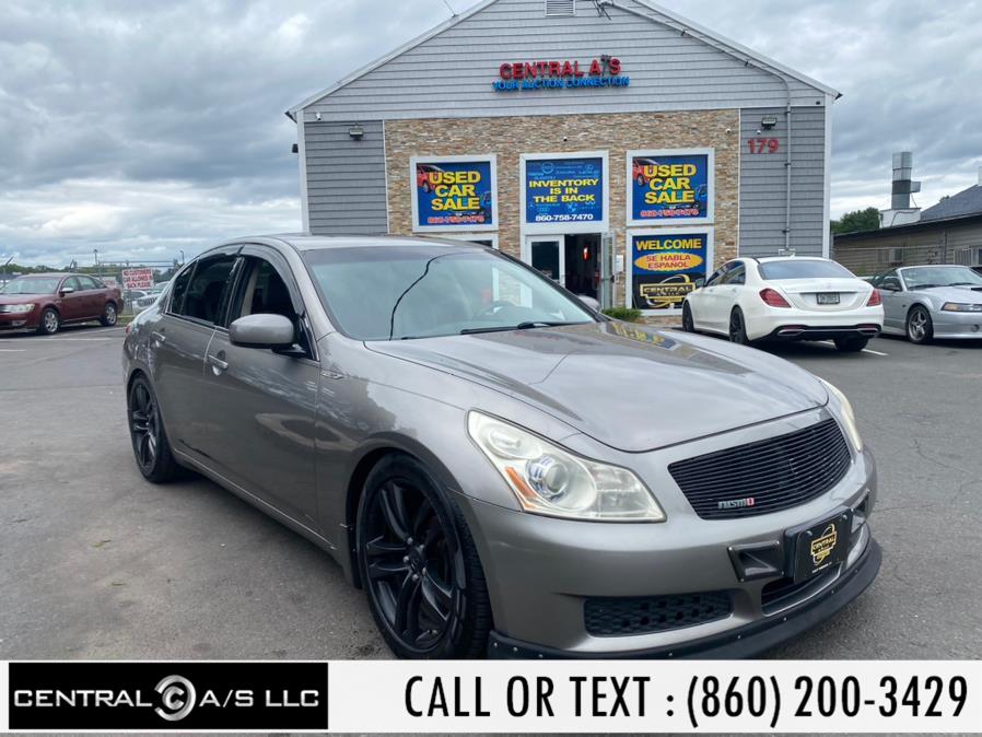 2008 Infiniti G35 Sedan 4dr x AWD, available for sale in East Windsor, Connecticut | Central A/S LLC. East Windsor, Connecticut 2008 Infiniti G35 Sedan 4dr x AWD, available for sale in East Windsor, Connecticut | Central A/S LLC. East Windsor, Connecticut