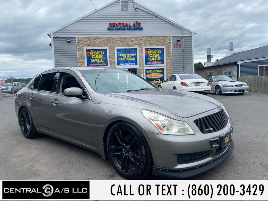 2008 Infiniti G35 Sedan 4dr x AWD, available for sale in East Windsor, Connecticut | Central A/S LLC. East Windsor, Connecticut 2008 Infiniti G35 Sedan 4dr x AWD, available for sale in East Windsor, Connecticut | Central A/S LLC. East Windsor, Connecticut