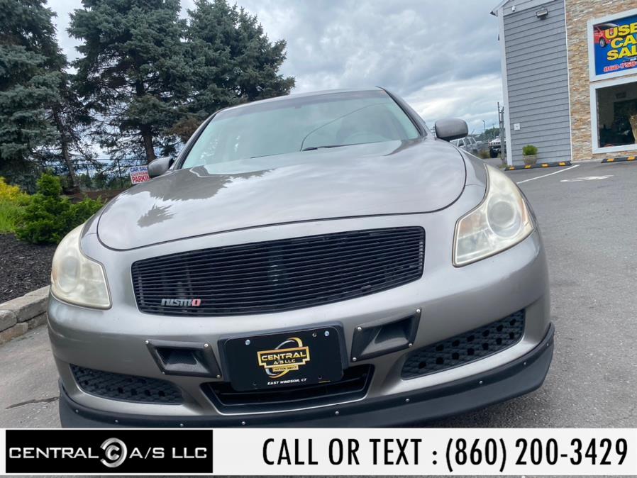 2008 Infiniti G35 Sedan 4dr x AWD, available for sale in East Windsor, Connecticut | Central A/S LLC. East Windsor, Connecticut 2008 Infiniti G35 Sedan 4dr x AWD, available for sale in East Windsor, Connecticut | Central A/S LLC. East Windsor, Connecticut