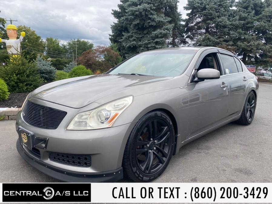 2008 Infiniti G35 Sedan 4dr x AWD, available for sale in East Windsor, Connecticut | Central A/S LLC. East Windsor, Connecticut 2008 Infiniti G35 Sedan 4dr x AWD, available for sale in East Windsor, Connecticut | Central A/S LLC. East Windsor, Connecticut