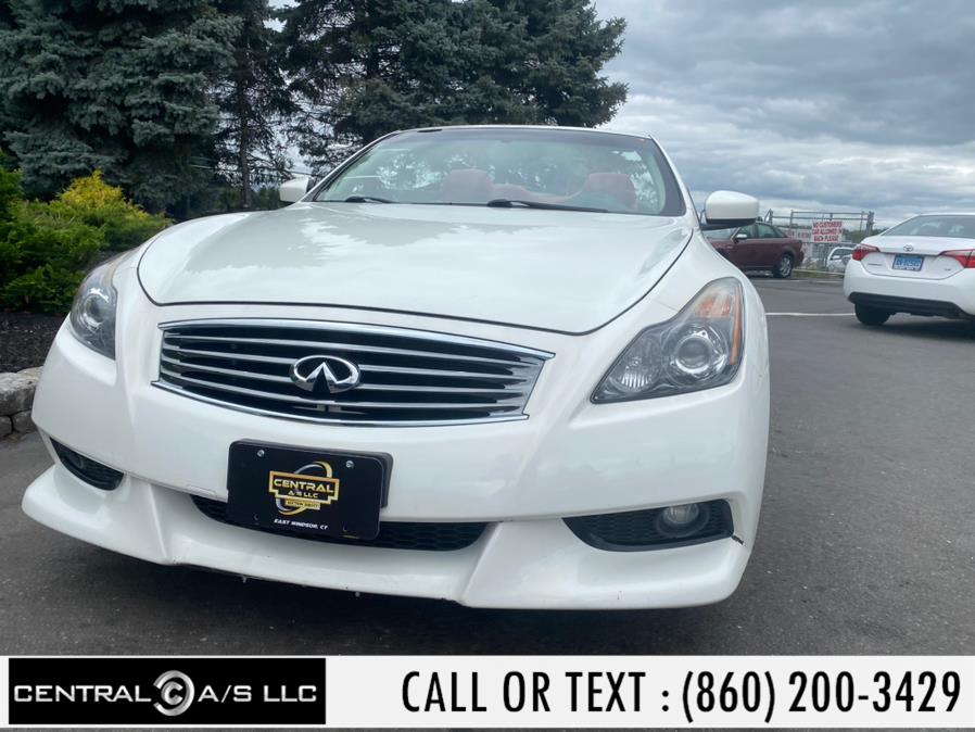 2013 INFINITI G37 Convertible 2dr Base, available for sale in East Windsor, Connecticut | Central A/S LLC. East Windsor, Connecticut 2013 INFINITI G37 Convertible 2dr Base, available for sale in East Windsor, Connecticut | Central A/S LLC. East Windsor, Connecticut