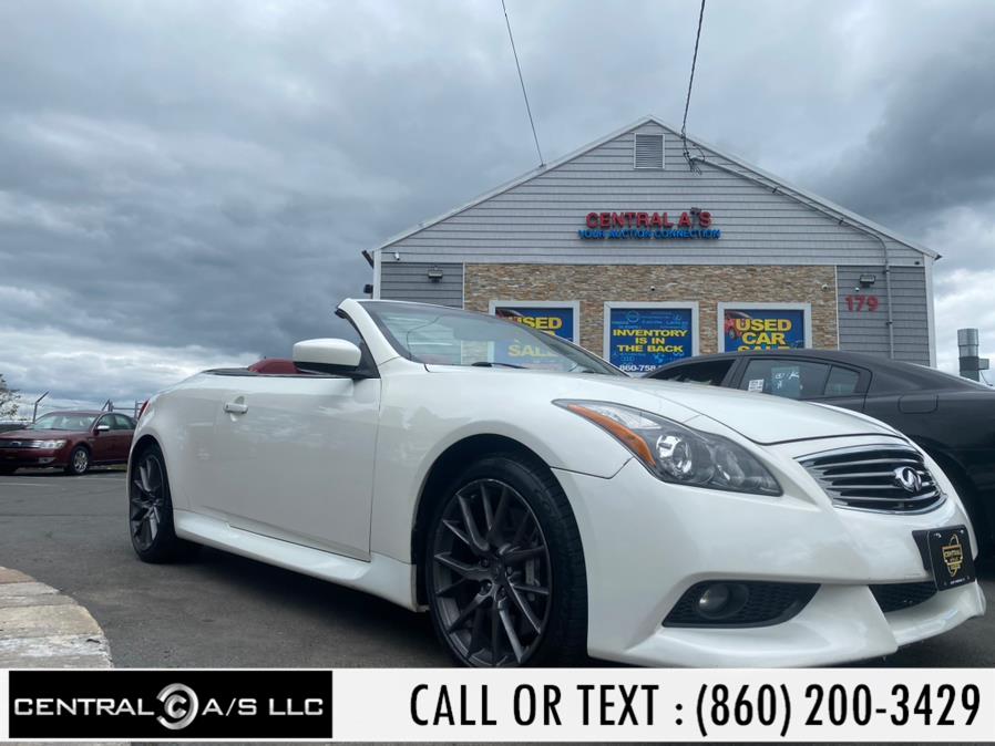 2013 INFINITI G37 Convertible 2dr Base, available for sale in East Windsor, Connecticut | Central A/S LLC. East Windsor, Connecticut 2013 INFINITI G37 Convertible 2dr Base, available for sale in East Windsor, Connecticut | Central A/S LLC. East Windsor, Connecticut