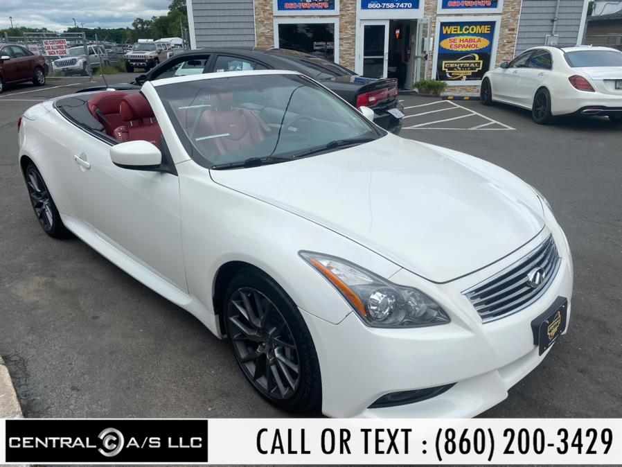 2013 INFINITI G37 Convertible 2dr Base, available for sale in East Windsor, Connecticut | Central A/S LLC. East Windsor, Connecticut