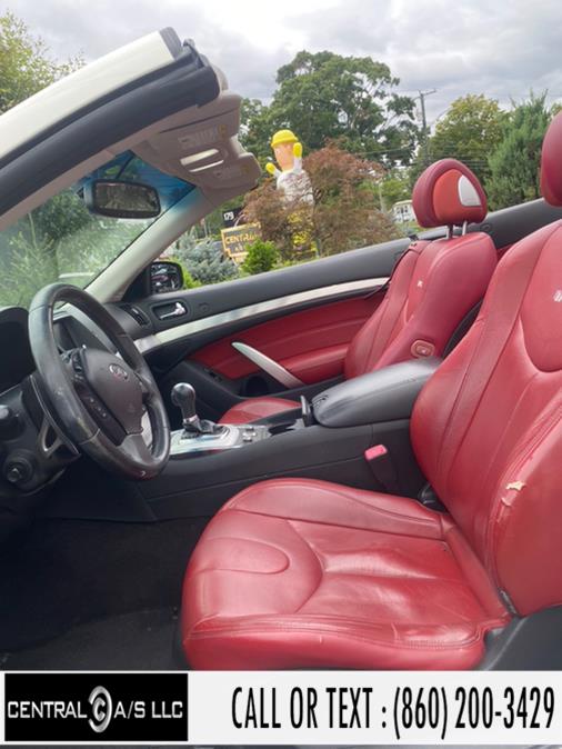 2013 INFINITI G37 Convertible 2dr Base, available for sale in East Windsor, Connecticut | Central A/S LLC. East Windsor, Connecticut 2013 INFINITI G37 Convertible 2dr Base, available for sale in East Windsor, Connecticut | Central A/S LLC. East Windsor, Connecticut