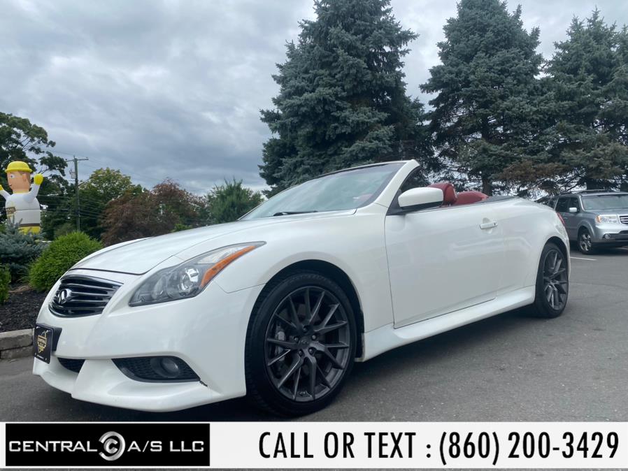 2013 INFINITI G37 Convertible 2dr Base, available for sale in East Windsor, Connecticut | Central A/S LLC. East Windsor, Connecticut 2013 INFINITI G37 Convertible 2dr Base, available for sale in East Windsor, Connecticut | Central A/S LLC. East Windsor, Connecticut