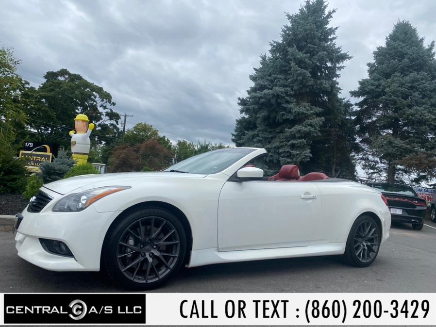 2013 INFINITI G37 Convertible 2dr Base, available for sale in East Windsor, Connecticut | Central A/S LLC. East Windsor, Connecticut 2013 INFINITI G37 Convertible 2dr Base, available for sale in East Windsor, Connecticut | Central A/S LLC. East Windsor, Connecticut