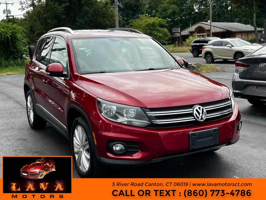 2014 Volkswagen Tiguan 4MOTION 4dr Auto SE, available for sale in Canton, Connecticut | Lava Motors. Canton, Connecticut