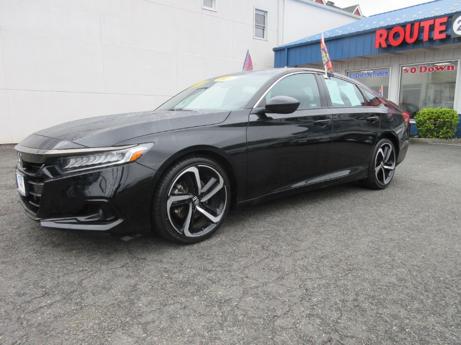 2021 Honda Accord Sedan Sport 1.5T CVT, available for sale in Linden, New Jersey | Route 27 Auto Mall. Linden, New Jersey 2021 Honda Accord Sedan Sport 1.5T CVT, available for sale in Linden, New Jersey | Route 27 Auto Mall. Linden, New Jersey
