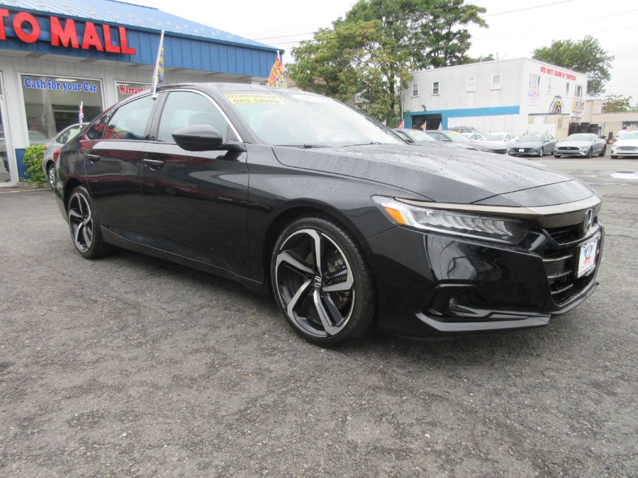 2021 Honda Accord Sedan Sport 1.5T CVT, available for sale in Linden, New Jersey | Route 27 Auto Mall. Linden, New Jersey 2021 Honda Accord Sedan Sport 1.5T CVT, available for sale in Linden, New Jersey | Route 27 Auto Mall. Linden, New Jersey