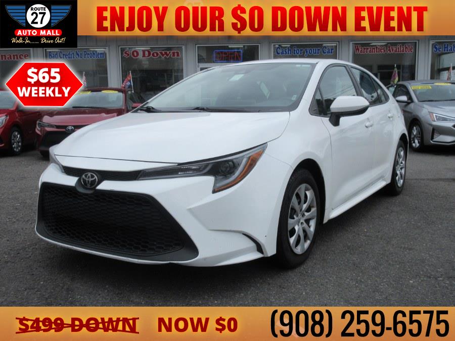 2020 Toyota Corolla LE CVT (Natl), available for sale in Linden, New Jersey | Route 27 Auto Mall. Linden, New Jersey 2020 Toyota Corolla LE CVT (Natl), available for sale in Linden, New Jersey | Route 27 Auto Mall. Linden, New Jersey