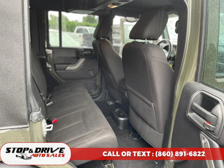 2015 Jeep Wrangler Unlimited 4WD 4dr Sport, available for sale in East Windsor, Connecticut | Stop & Drive Auto Sales. East Windsor, Connecticut 2015 Jeep Wrangler Unlimited 4WD 4dr Sport, available for sale in East Windsor, Connecticut | Stop & Drive Auto Sales. East Windsor, Connecticut