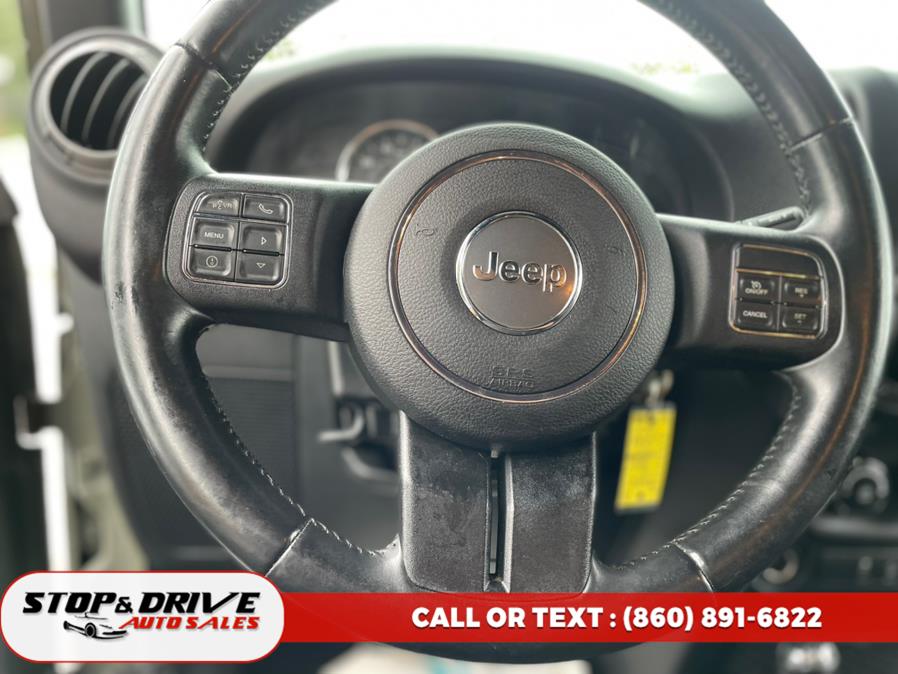 2015 Jeep Wrangler Unlimited 4WD 4dr Sport, available for sale in East Windsor, Connecticut | Stop & Drive Auto Sales. East Windsor, Connecticut 2015 Jeep Wrangler Unlimited 4WD 4dr Sport, available for sale in East Windsor, Connecticut | Stop & Drive Auto Sales. East Windsor, Connecticut