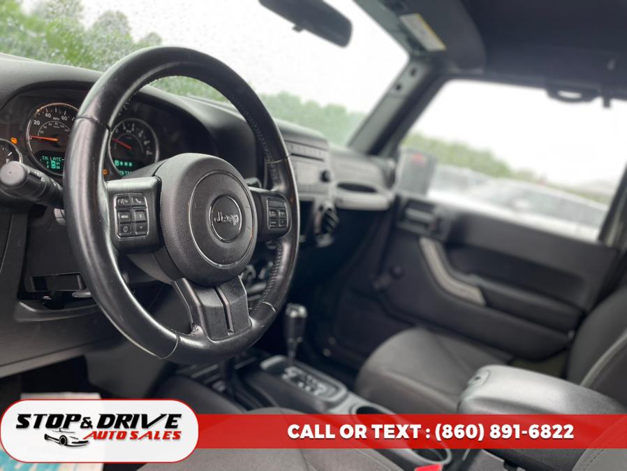 2015 Jeep Wrangler Unlimited 4WD 4dr Sport, available for sale in East Windsor, Connecticut | Stop & Drive Auto Sales. East Windsor, Connecticut 2015 Jeep Wrangler Unlimited 4WD 4dr Sport, available for sale in East Windsor, Connecticut | Stop & Drive Auto Sales. East Windsor, Connecticut