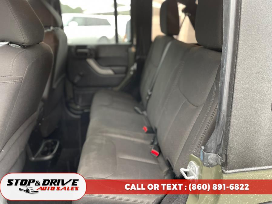 2015 Jeep Wrangler Unlimited 4WD 4dr Sport, available for sale in East Windsor, Connecticut | Stop & Drive Auto Sales. East Windsor, Connecticut 2015 Jeep Wrangler Unlimited 4WD 4dr Sport, available for sale in East Windsor, Connecticut | Stop & Drive Auto Sales. East Windsor, Connecticut