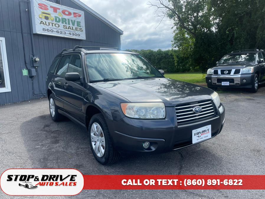 2008 Subaru Forester (Natl) 4dr Man X, available for sale in East Windsor, Connecticut | Stop & Drive Auto Sales. East Windsor, Connecticut 2008 Subaru Forester (Natl) 4dr Man X, available for sale in East Windsor, Connecticut | Stop & Drive Auto Sales. East Windsor, Connecticut