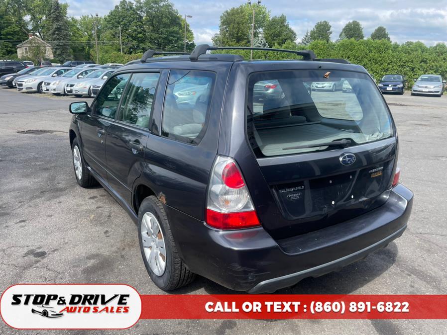 2008 Subaru Forester (Natl) 4dr Man X, available for sale in East Windsor, Connecticut | Stop & Drive Auto Sales. East Windsor, Connecticut 2008 Subaru Forester (Natl) 4dr Man X, available for sale in East Windsor, Connecticut | Stop & Drive Auto Sales. East Windsor, Connecticut