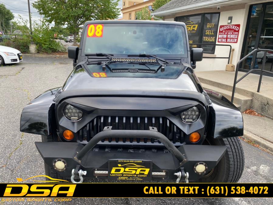 2008 Jeep Wrangler 4WD 4dr Unlimited Sahara, available for sale in Commack, New York | DSA Motor Sports Corp. Commack, New York 2008 Jeep Wrangler 4WD 4dr Unlimited Sahara, available for sale in Commack, New York | DSA Motor Sports Corp. Commack, New York