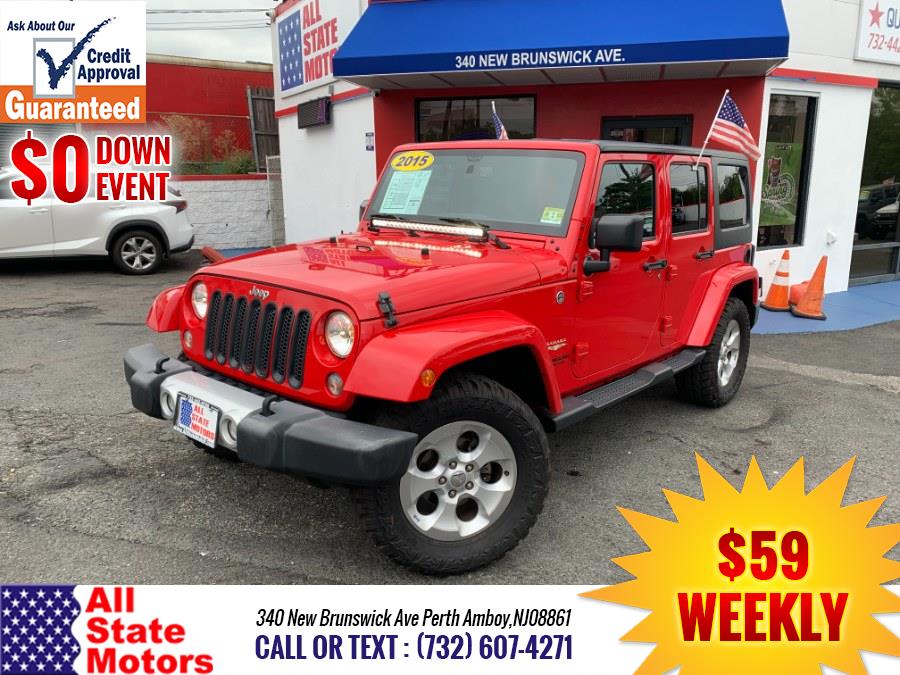 2015 Jeep Wrangler Unlimited 4WD 4dr Wrangler X *Ltd Avail*, available for sale in Perth Amboy, New Jersey | All State Motor Inc. Perth Amboy, New Jersey 2015 Jeep Wrangler Unlimited 4WD 4dr Wrangler X *Ltd Avail*, available for sale in Perth Amboy, New Jersey | All State Motor Inc. Perth Amboy, New Jersey