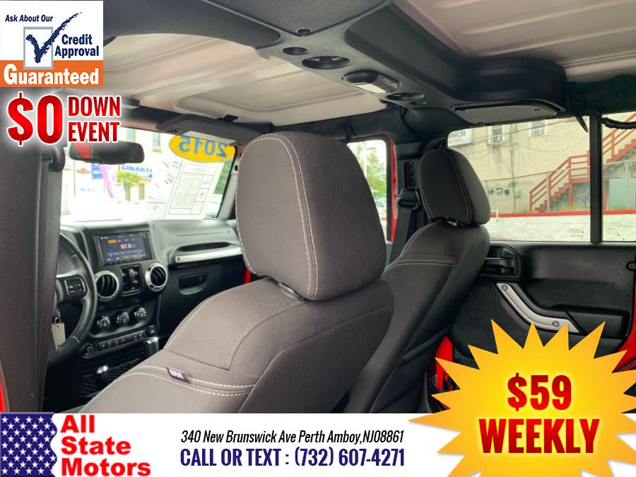 2015 Jeep Wrangler Unlimited 4WD 4dr Wrangler X *Ltd Avail*, available for sale in Perth Amboy, New Jersey | All State Motor Inc. Perth Amboy, New Jersey 2015 Jeep Wrangler Unlimited 4WD 4dr Wrangler X *Ltd Avail*, available for sale in Perth Amboy, New Jersey | All State Motor Inc. Perth Amboy, New Jersey