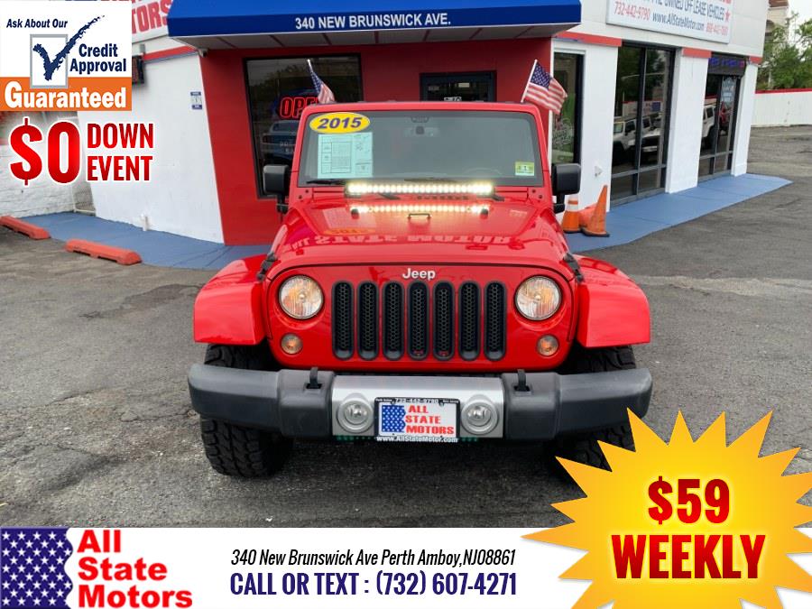 2015 Jeep Wrangler Unlimited 4WD 4dr Wrangler X *Ltd Avail*, available for sale in Perth Amboy, New Jersey | All State Motor Inc. Perth Amboy, New Jersey 2015 Jeep Wrangler Unlimited 4WD 4dr Wrangler X *Ltd Avail*, available for sale in Perth Amboy, New Jersey | All State Motor Inc. Perth Amboy, New Jersey