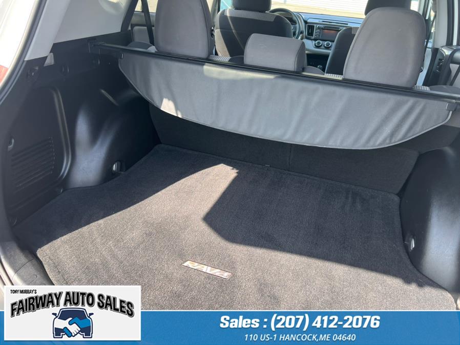 Used Toyota RAV4 AWD 4dr LE (Natl) 2015 | Fairway Auto Sales. Hancock, Maine Used Toyota RAV4 AWD 4dr LE (Natl) 2015 | Fairway Auto Sales. Hancock, Maine