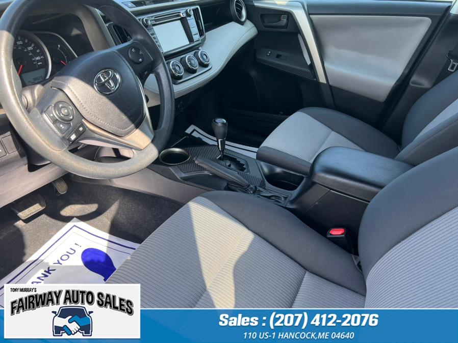 Used Toyota RAV4 AWD 4dr LE (Natl) 2015 | Fairway Auto Sales. Hancock, Maine Used Toyota RAV4 AWD 4dr LE (Natl) 2015 | Fairway Auto Sales. Hancock, Maine