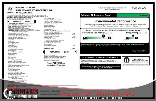 2021 Ram 3500 Big Horn, available for sale in Avenel, New Jersey | Car Revolution. Avenel, New Jersey 2021 Ram 3500 Big Horn, available for sale in Avenel, New Jersey | Car Revolution. Avenel, New Jersey