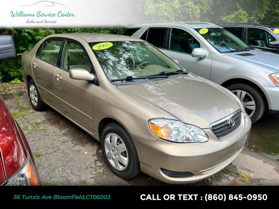 2005 Toyota Corolla 4dr Sdn LE Auto (Natl), available for sale in Bloomfield, Connecticut | Williams Service Center. Bloomfield, Connecticut