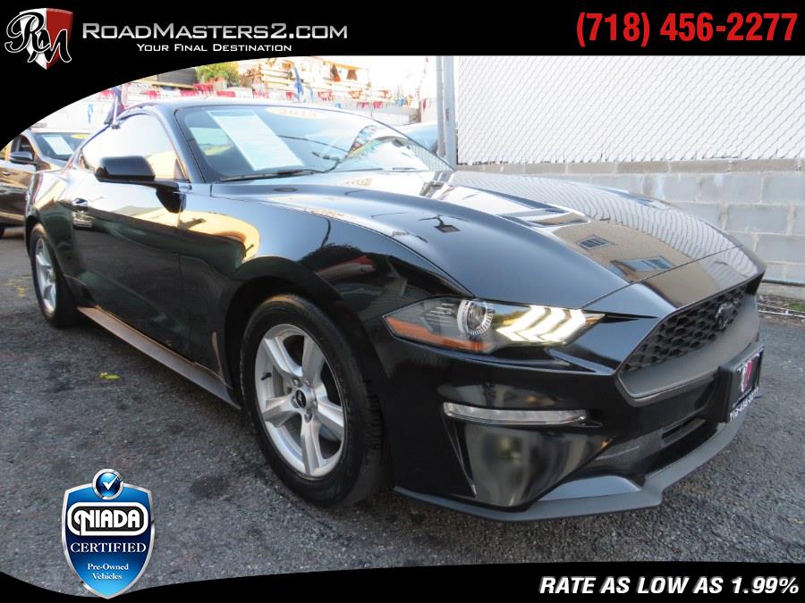 2018 Ford Mustang Eco Boost Coupe, available for sale in Middle Village, New York | Road Masters II INC. Middle Village, New York 2018 Ford Mustang Eco Boost Coupe, available for sale in Middle Village, New York | Road Masters II INC. Middle Village, New York