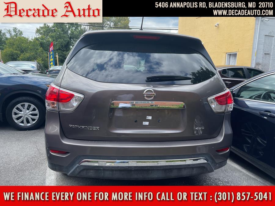 Used Nissan Pathfinder 4WD 4dr S 2013 | Decade Auto. Bladensburg, Maryland Used Nissan Pathfinder 4WD 4dr S 2013 | Decade Auto. Bladensburg, Maryland