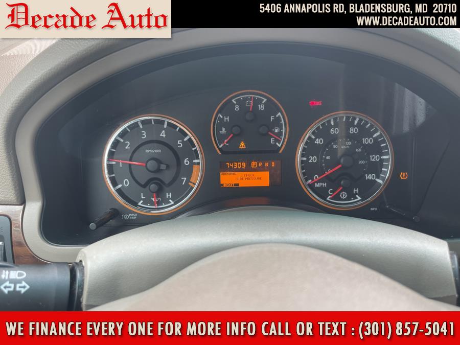 Used Nissan Armada 2WD 4dr SL 2012 | Decade Auto. Bladensburg, Maryland Used Nissan Armada 2WD 4dr SL 2012 | Decade Auto. Bladensburg, Maryland