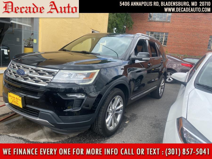 Used Ford Explorer XLT 4WD 2018 | Decade Auto. Bladensburg, Maryland Used Ford Explorer XLT 4WD 2018 | Decade Auto. Bladensburg, Maryland