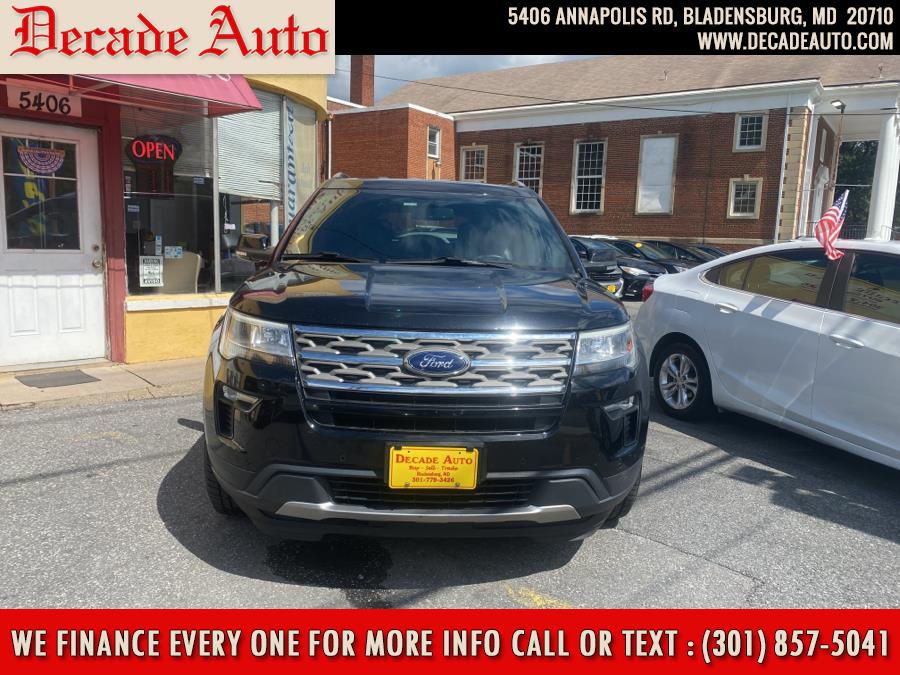 2018 Ford Explorer XLT 4WD, available for sale in Bladensburg, Maryland | Decade Auto. Bladensburg, Maryland