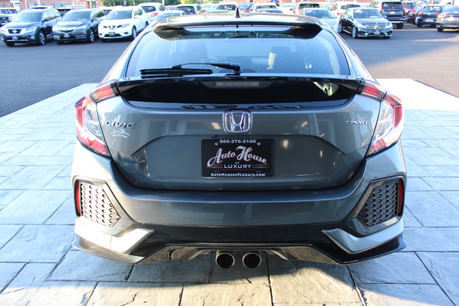 2018 Honda Civic Hatchback Sport CVT, available for sale in Plantsville, Connecticut | Auto House of Luxury. Plantsville, Connecticut 2018 Honda Civic Hatchback Sport CVT, available for sale in Plantsville, Connecticut | Auto House of Luxury. Plantsville, Connecticut