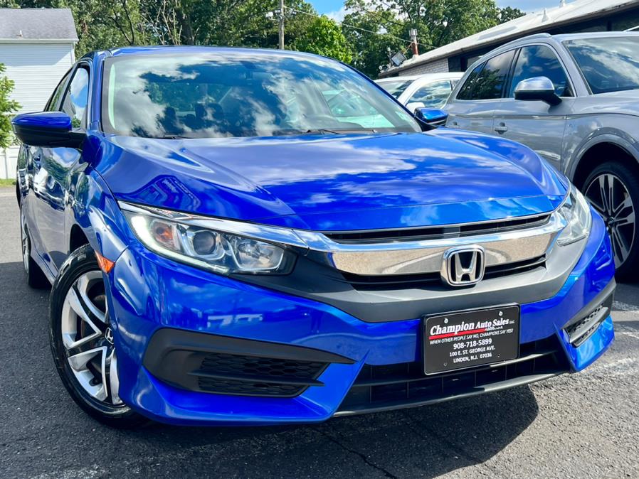 Used Honda Civic Sedan LX CVT 2018 | Champion Used Auto Sales. Linden, New Jersey