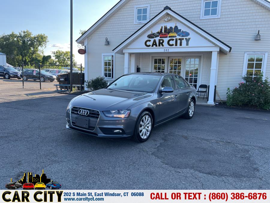 2014 Audi A4 4dr Sdn Auto quattro 2.0T Premium, available for sale in East Windsor, Connecticut | Car City LLC. East Windsor, Connecticut