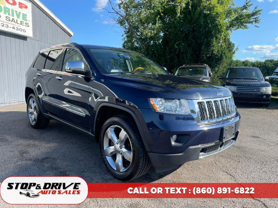 2013 Jeep Grand Cherokee 4WD 4dr Overland, available for sale in East Windsor, Connecticut | Stop & Drive Auto Sales. East Windsor, Connecticut 2013 Jeep Grand Cherokee 4WD 4dr Overland, available for sale in East Windsor, Connecticut | Stop & Drive Auto Sales. East Windsor, Connecticut