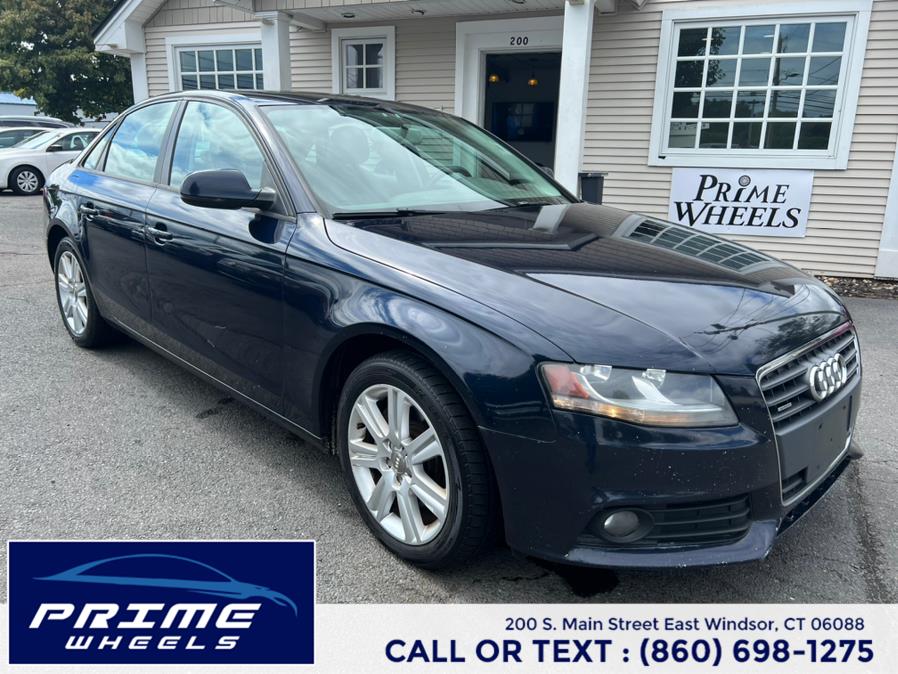 2011 Audi A4 4dr Sdn Auto quattro 2.0T Premium, available for sale in East Windsor, Connecticut | Prime Wheels. East Windsor, Connecticut