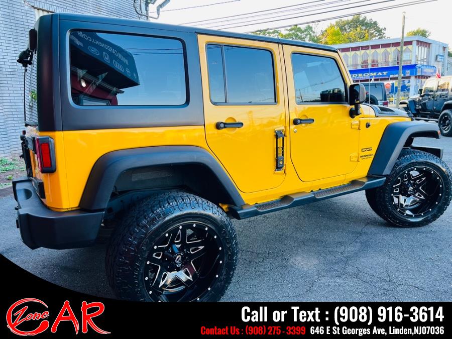 2015 Jeep Wrangler Unlimited 4WD 4dr Sport, available for sale in Linden, New Jersey | Car Zone. Linden, New Jersey 2015 Jeep Wrangler Unlimited 4WD 4dr Sport, available for sale in Linden, New Jersey | Car Zone. Linden, New Jersey