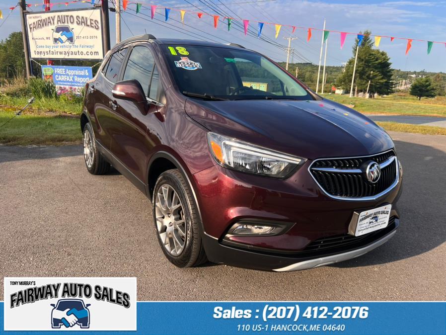 Used Buick Encore AWD 4dr Sport Touring 2018 | Fairway Auto Sales. Hancock, Maine Used Buick Encore AWD 4dr Sport Touring 2018 | Fairway Auto Sales. Hancock, Maine