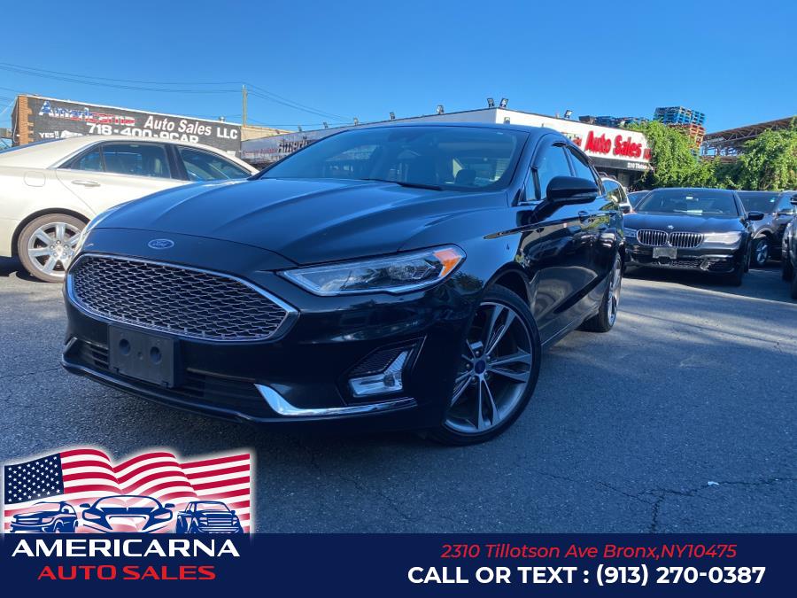 2019 Ford Fusion Titanium AWD, available for sale in Bronx, New York | Americarna Auto Sales LLC. Bronx, New York