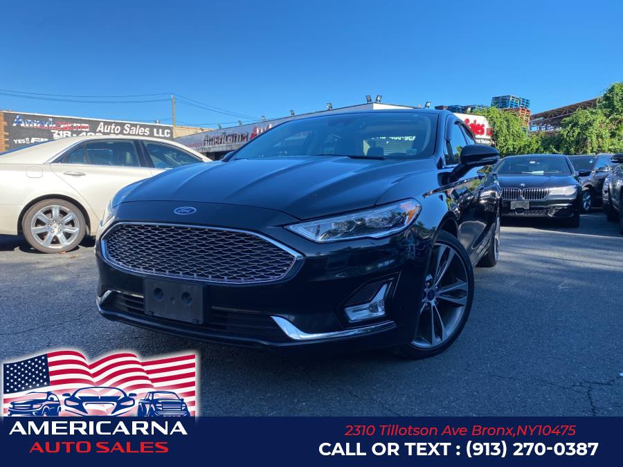 2019 Ford Fusion Titanium AWD, available for sale in Bronx, New York | Americarna Auto Sales LLC. Bronx, New York 2019 Ford Fusion Titanium AWD, available for sale in Bronx, New York | Americarna Auto Sales LLC. Bronx, New York