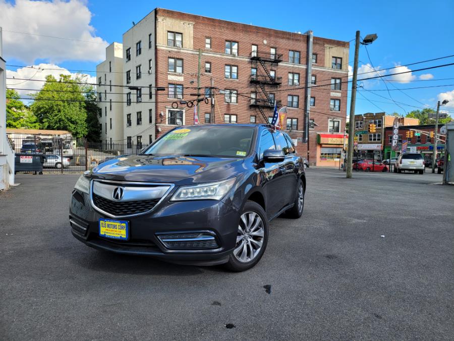 2014 Acura MDX SH-AWD 4dr Tech Pkg, available for sale in Irvington, New Jersey | Elis Motors Corp. Irvington, New Jersey