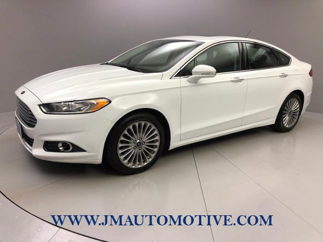 2016 Ford Fusion 4dr Sdn Titanium FWD, available for sale in Naugatuck, Connecticut | J&M Automotive Sls&Svc LLC. Naugatuck, Connecticut