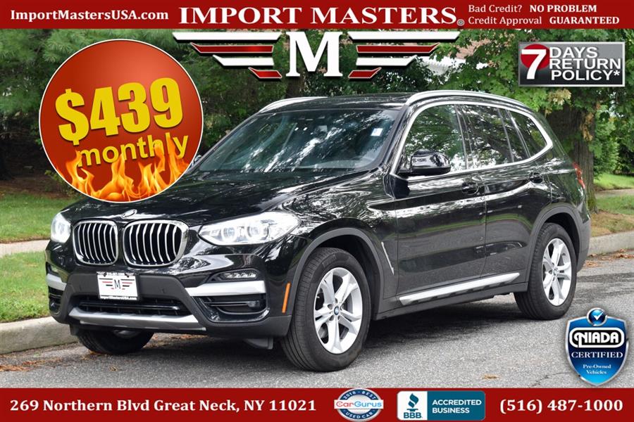 Used BMW X3 xDrive30i AWD 4dr Sports Activity Vehicle 2021 | Camy Cars. Great Neck, New York