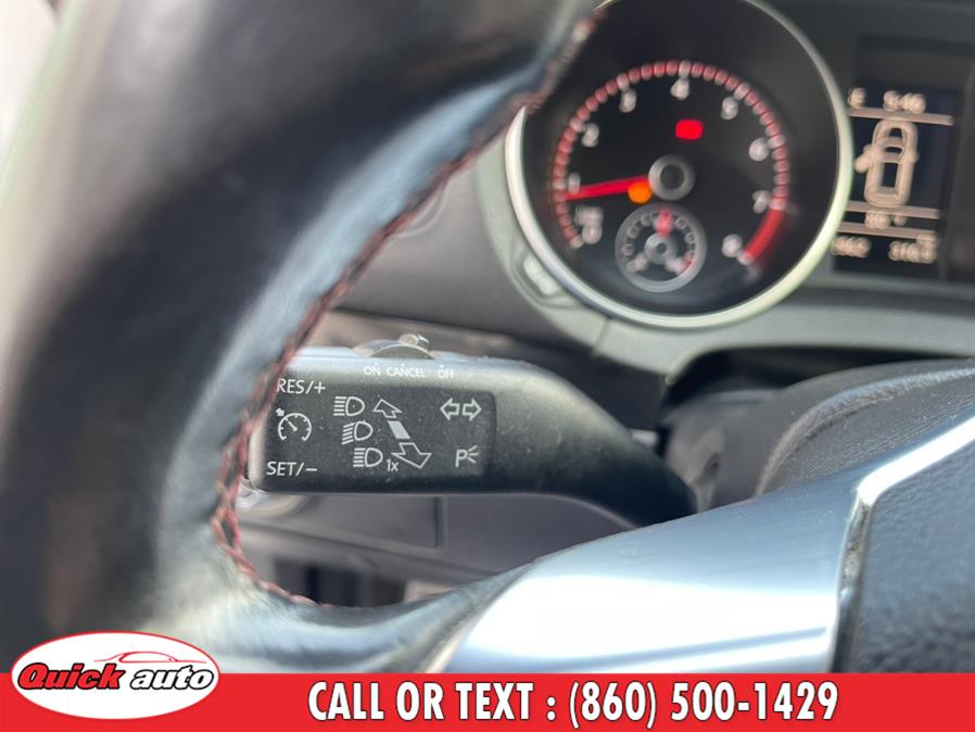 2013 Volkswagen GTI 2dr HB Man PZEV *Ltd Avail*, available for sale in Bristol, Connecticut | Quick Auto LLC. Bristol, Connecticut 2013 Volkswagen GTI 2dr HB Man PZEV *Ltd Avail*, available for sale in Bristol, Connecticut | Quick Auto LLC. Bristol, Connecticut