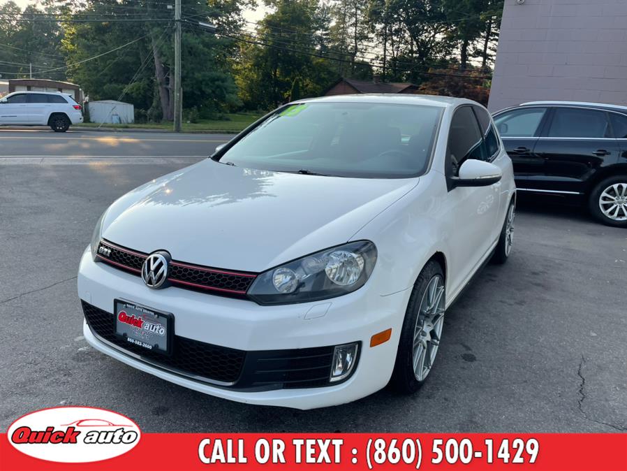 2013 Volkswagen GTI 2dr HB Man PZEV *Ltd Avail*, available for sale in Bristol, Connecticut | Quick Auto LLC. Bristol, Connecticut 2013 Volkswagen GTI 2dr HB Man PZEV *Ltd Avail*, available for sale in Bristol, Connecticut | Quick Auto LLC. Bristol, Connecticut